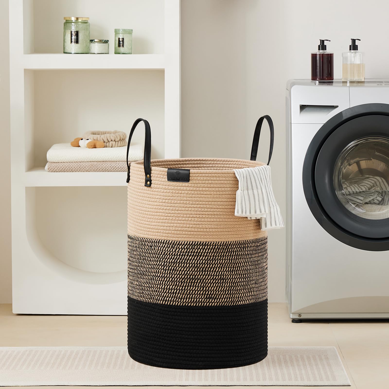 VIPOSCO collapsible laundry basket returns to shape after use