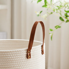 VIPOSCO cotton rope toy basket organized nursery toys