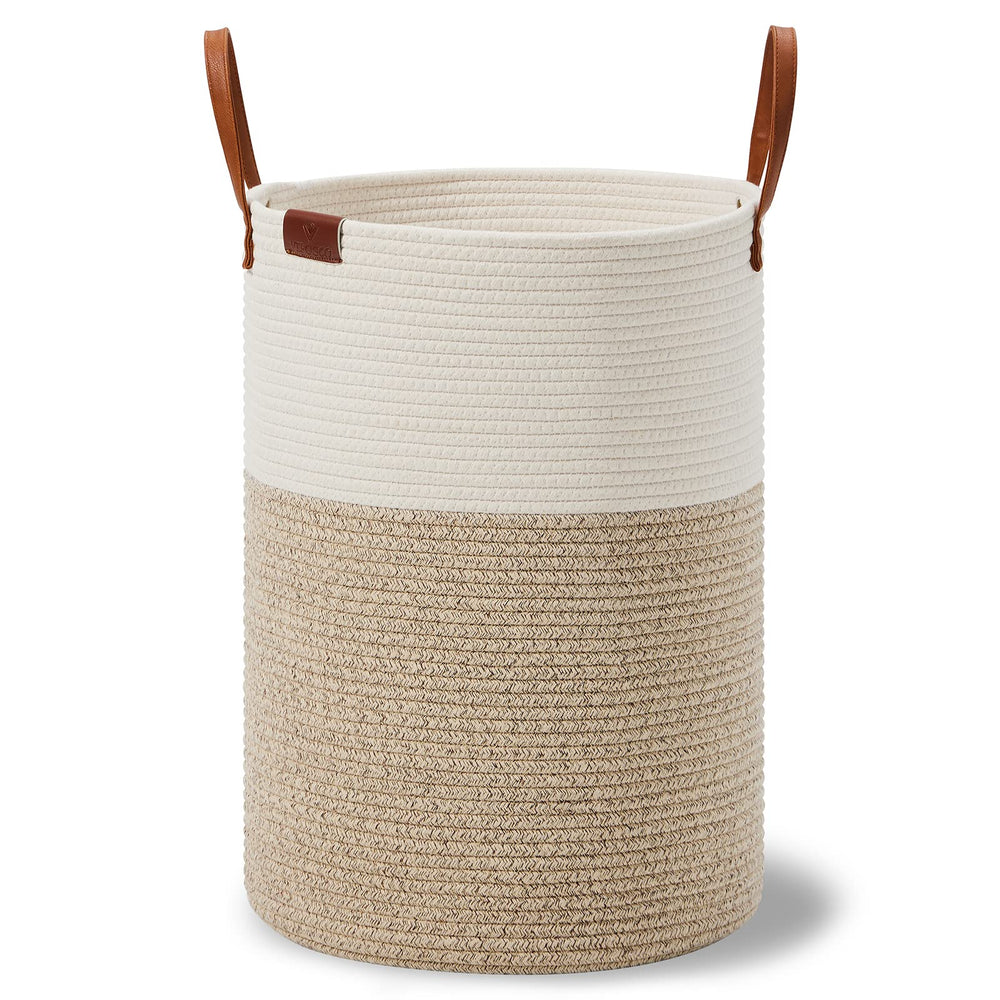 VIPOSCO durable cotton rope basket close-up showing weave quality