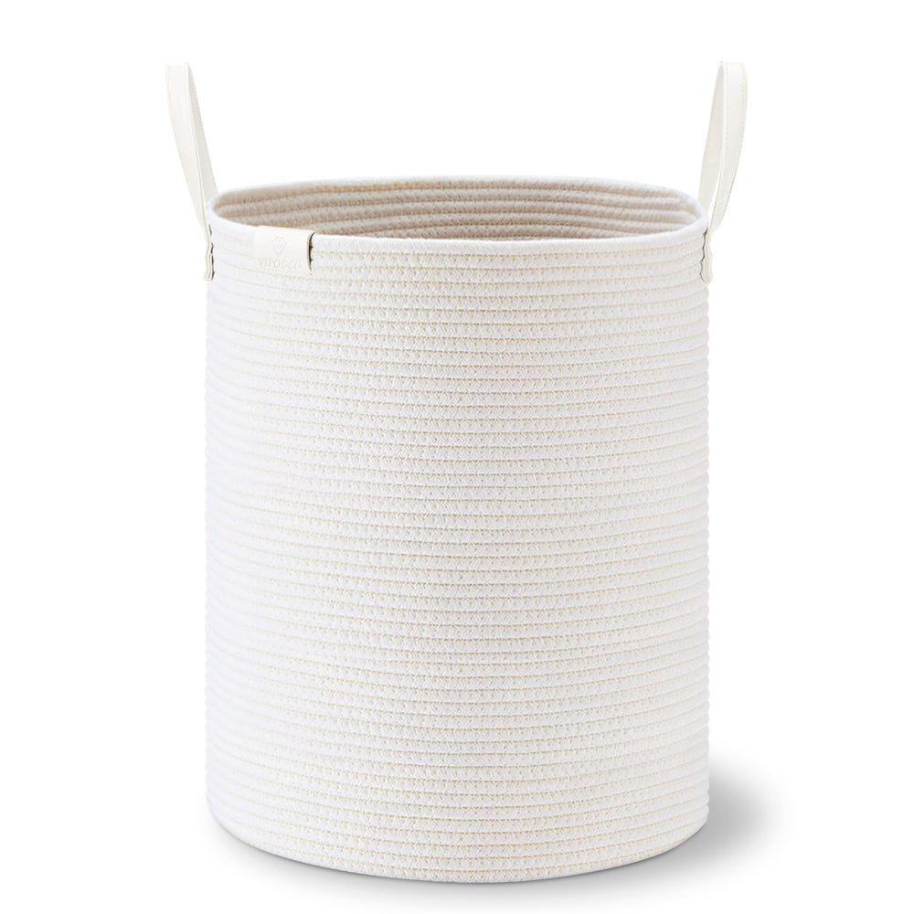 VIPOSCO large-53l basket holds blankets and towels with easy access.