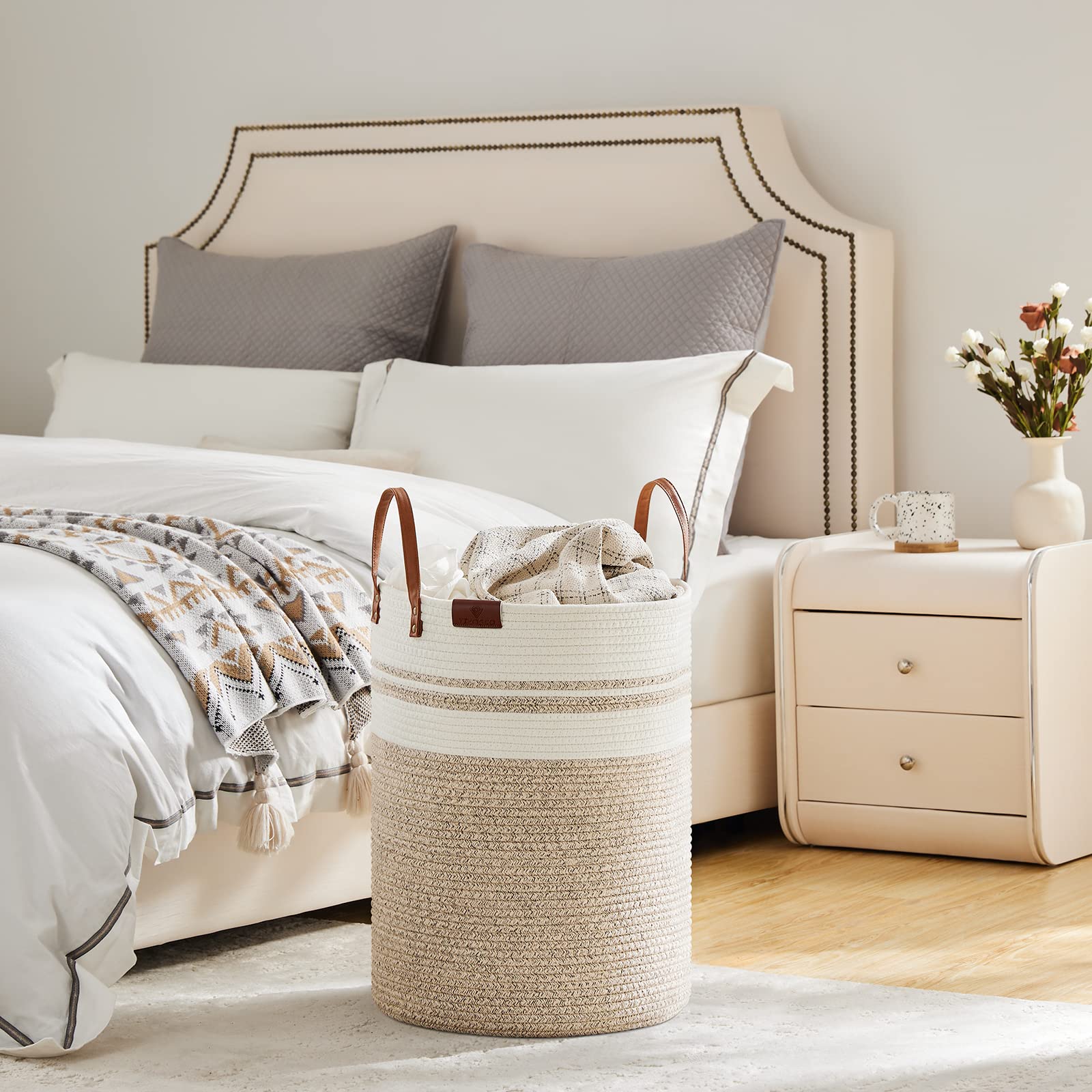 VIPOSCO minimalist decor basket in living room setting