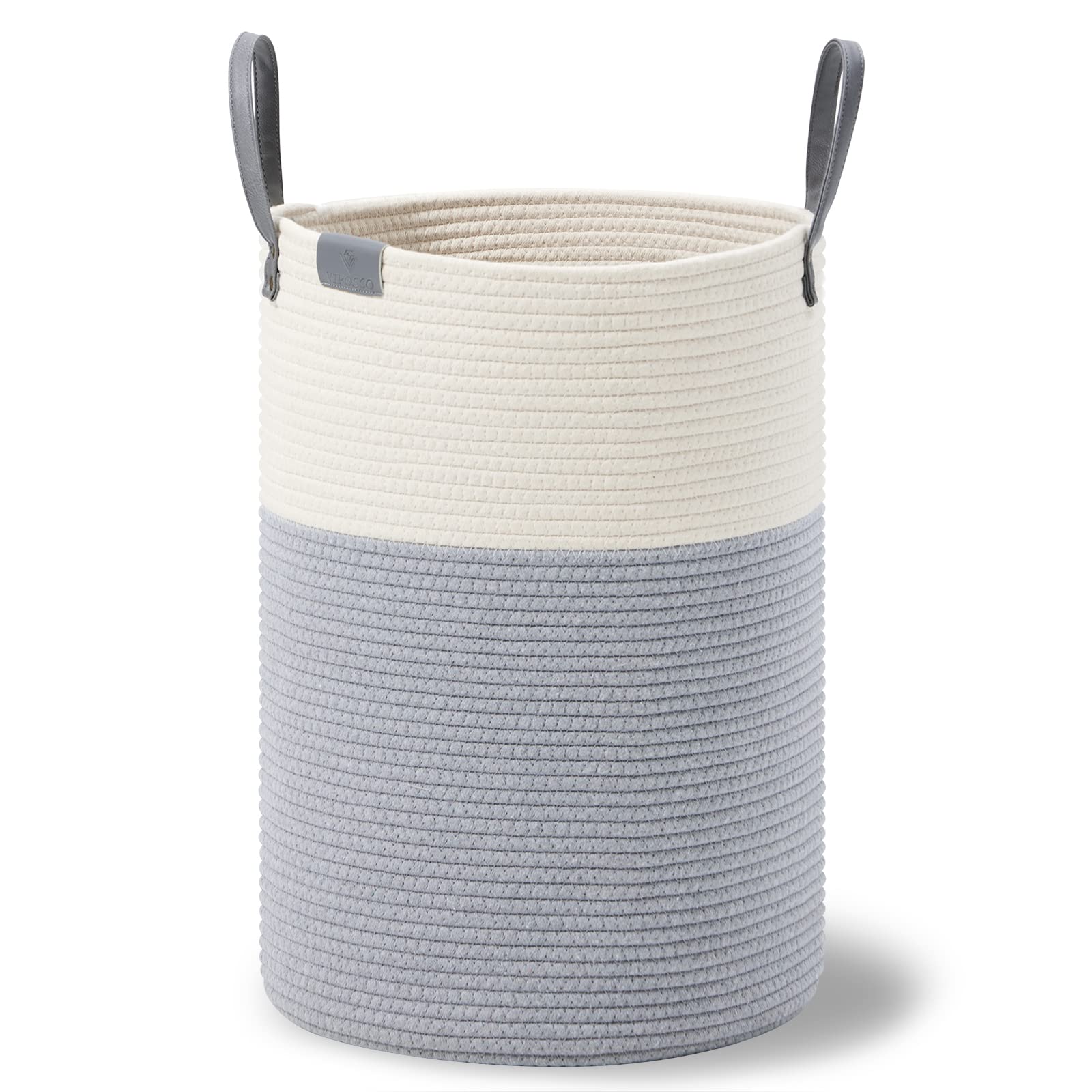 VIPOSCO odor-free cotton rope basket offers durable storage for everyday laundry