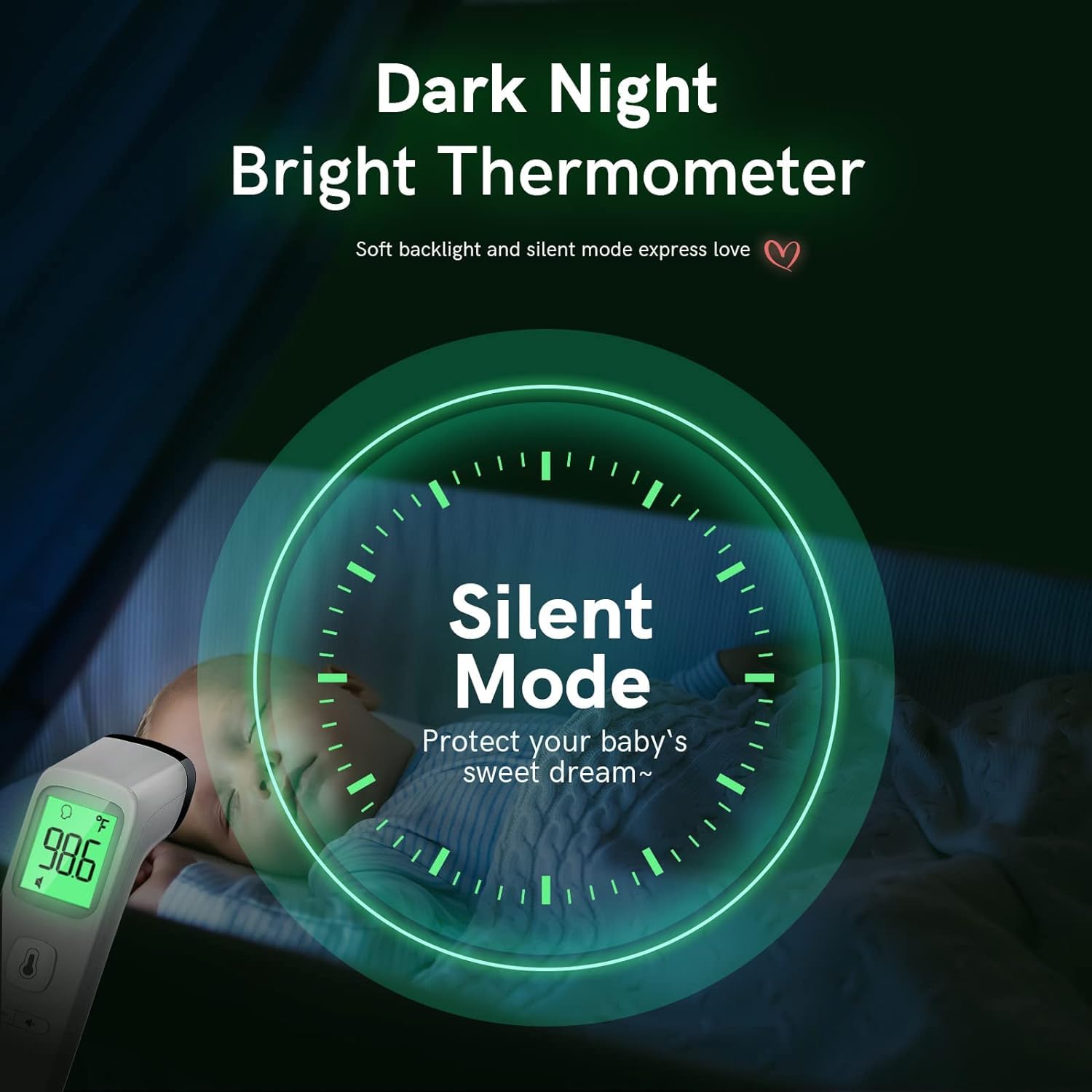 Viproud object mode demonstrates room or food temperature measurements