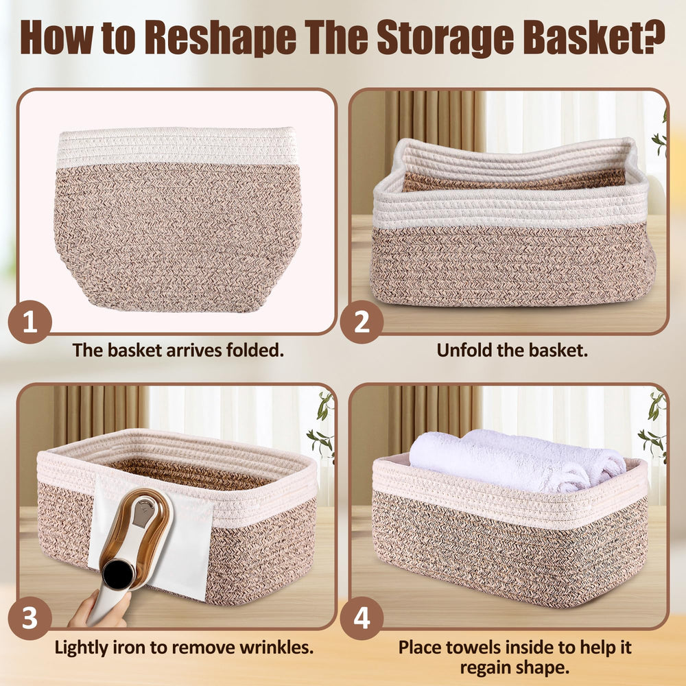 VIRETH HAUS black baskets for modern, versatile storage spaces