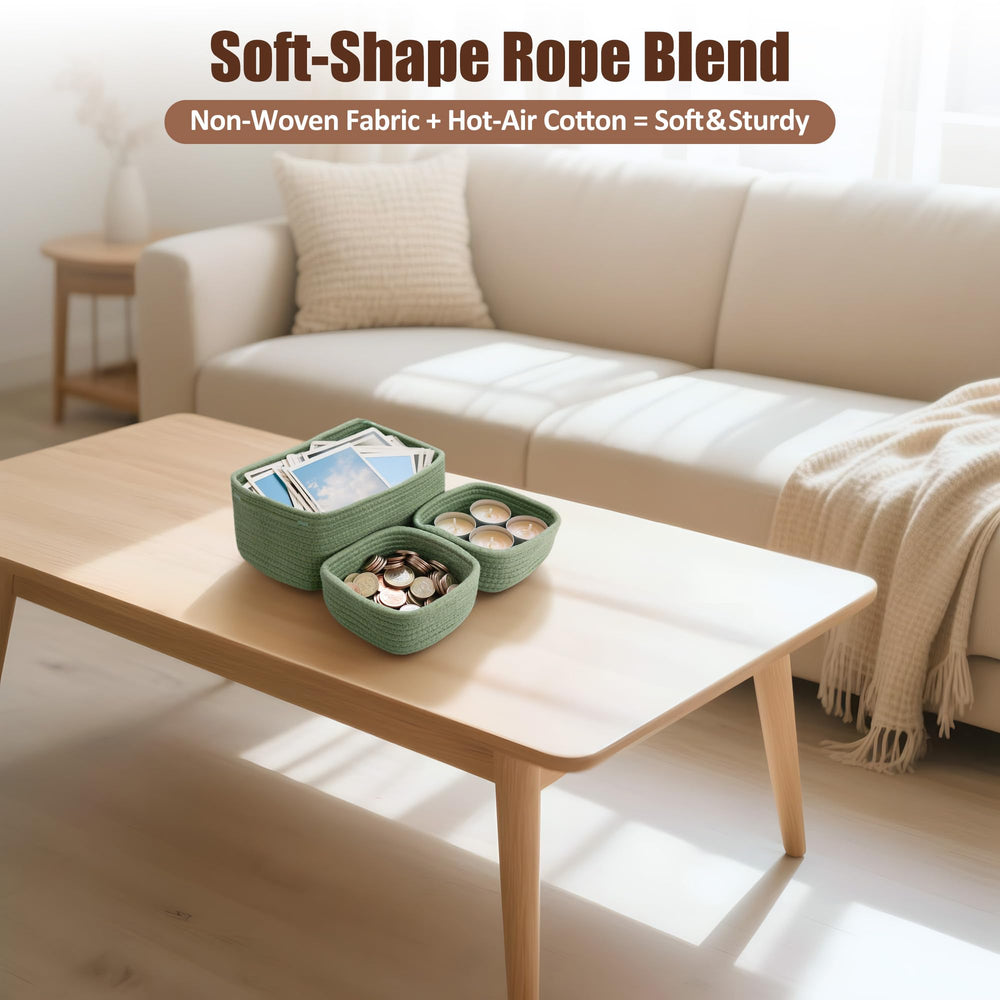VIRETH HAUS bathroom counter bin displaying compact odorless storage
