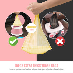 VISATOR toddler potty training seat opens quickly for easy setup.