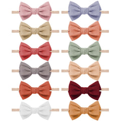 VISBL baby headbands and bows set for versatile everyday outfits.
