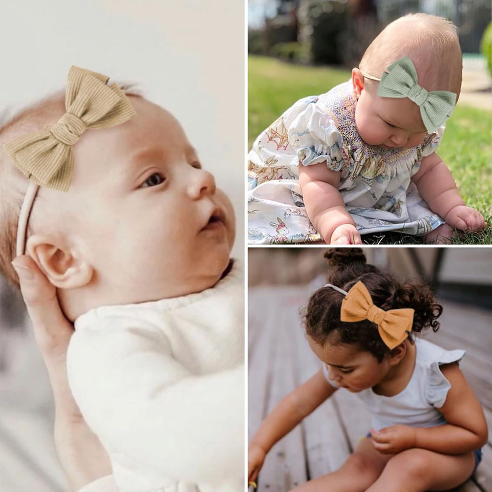 VISBL comfy-fit headbands ideal for infants to adults.