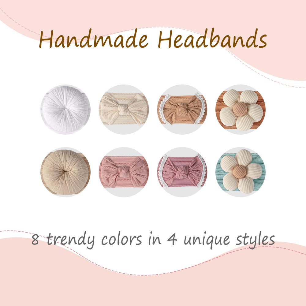 VISBL headband gift set—beautifully packaged for baby showers and holidays