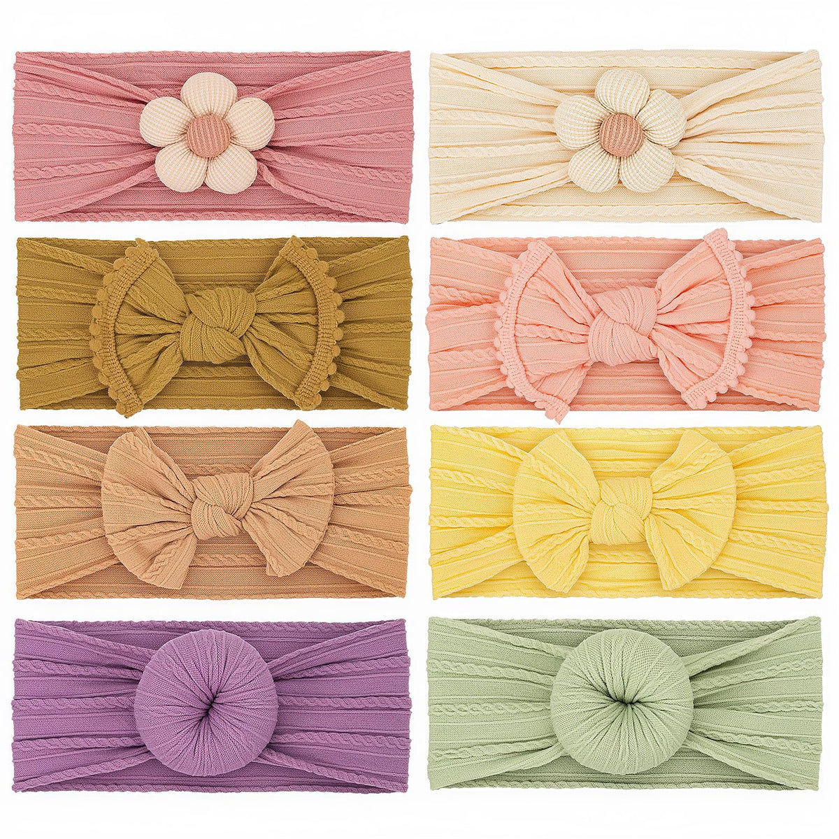 VISBL headbands eight styles showcase versatile colors for photoshoots