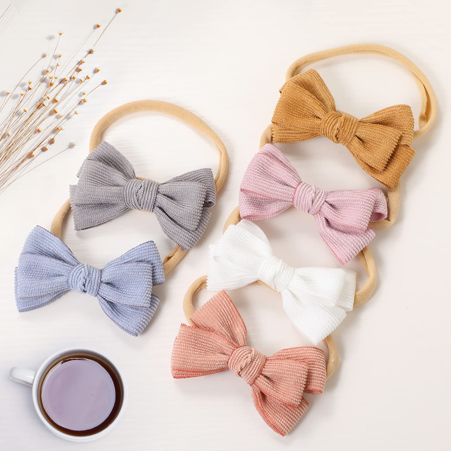VISBL CPSIA-compliant handmade headbands ensure safe, soft accessories for delicate baby hair.