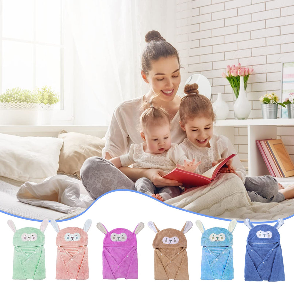 Visen hooded towel kids navy gift packaging suggests a thoughtful present.