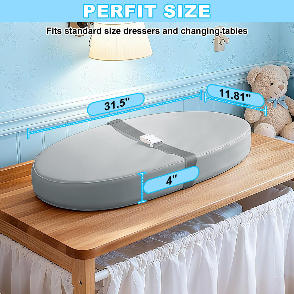 VISFAPAER non-slip bottom keeps the pad stable on furniture.