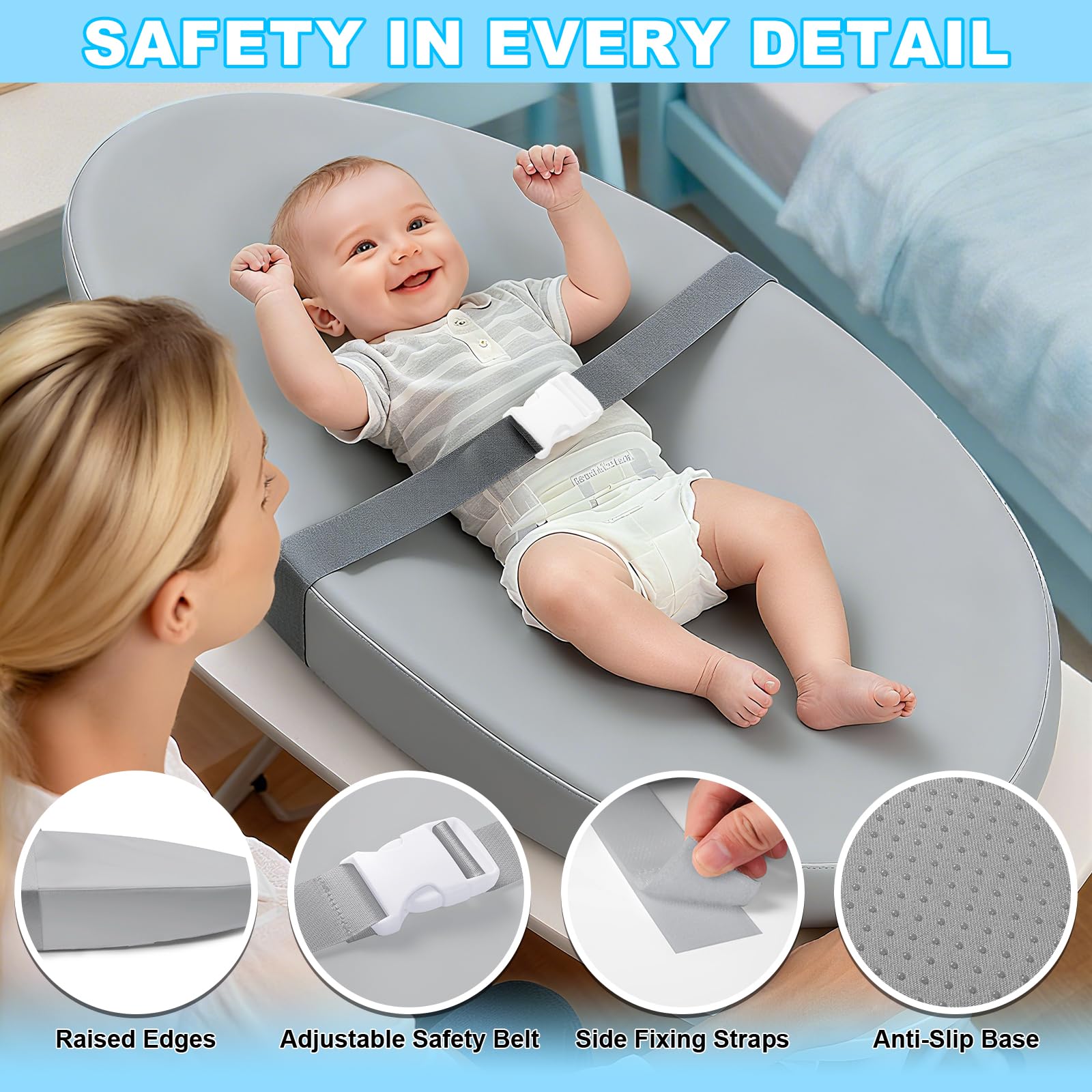 VISFAPAER waterproof PU cover wipes clean quickly after spills.