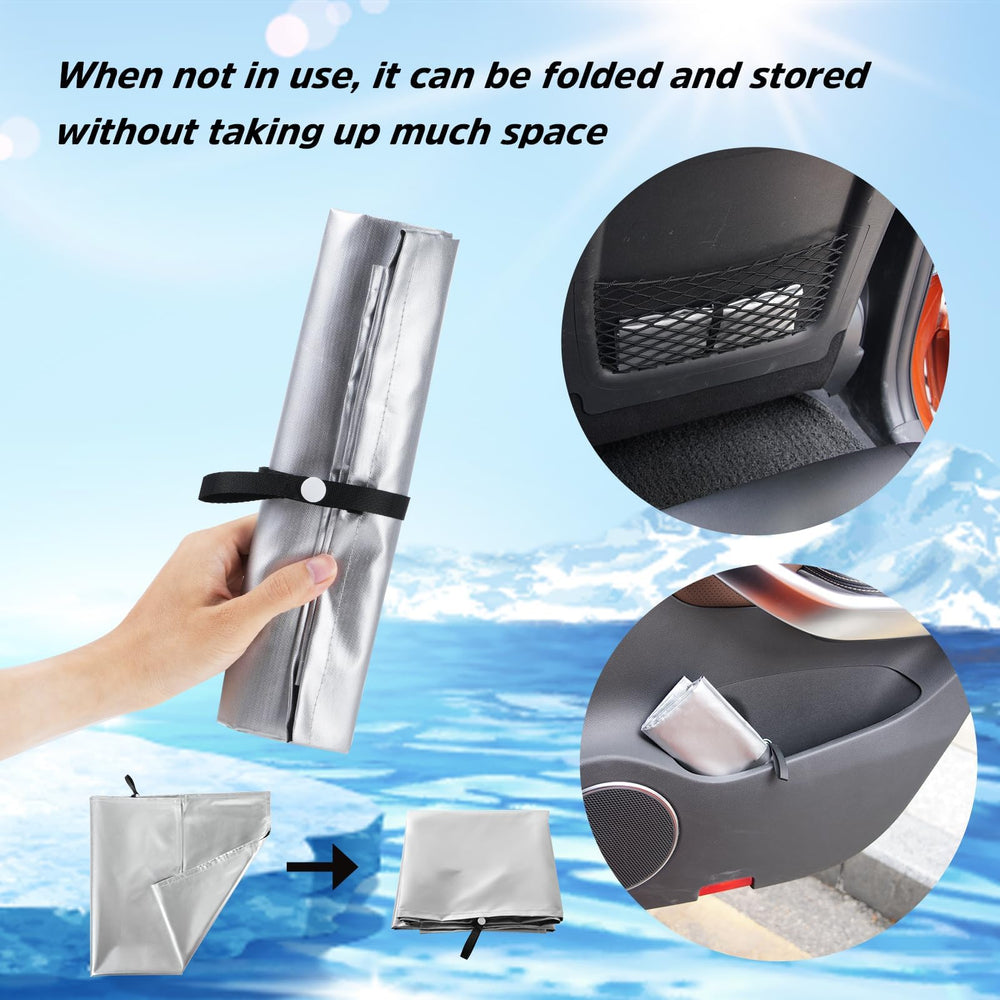 VisionKids free storage bag included keeps the shade organized for travel.