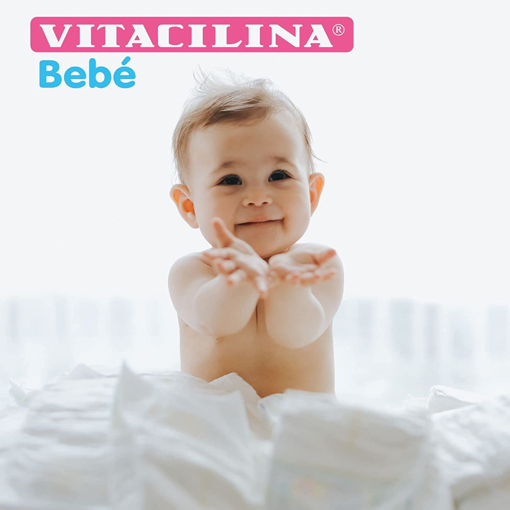 Vitacilina Bebe 6-pack box highlights value and easy reordering.