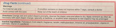 Vitacilina Bebe ointment label detail helps confirm usage and safety information.