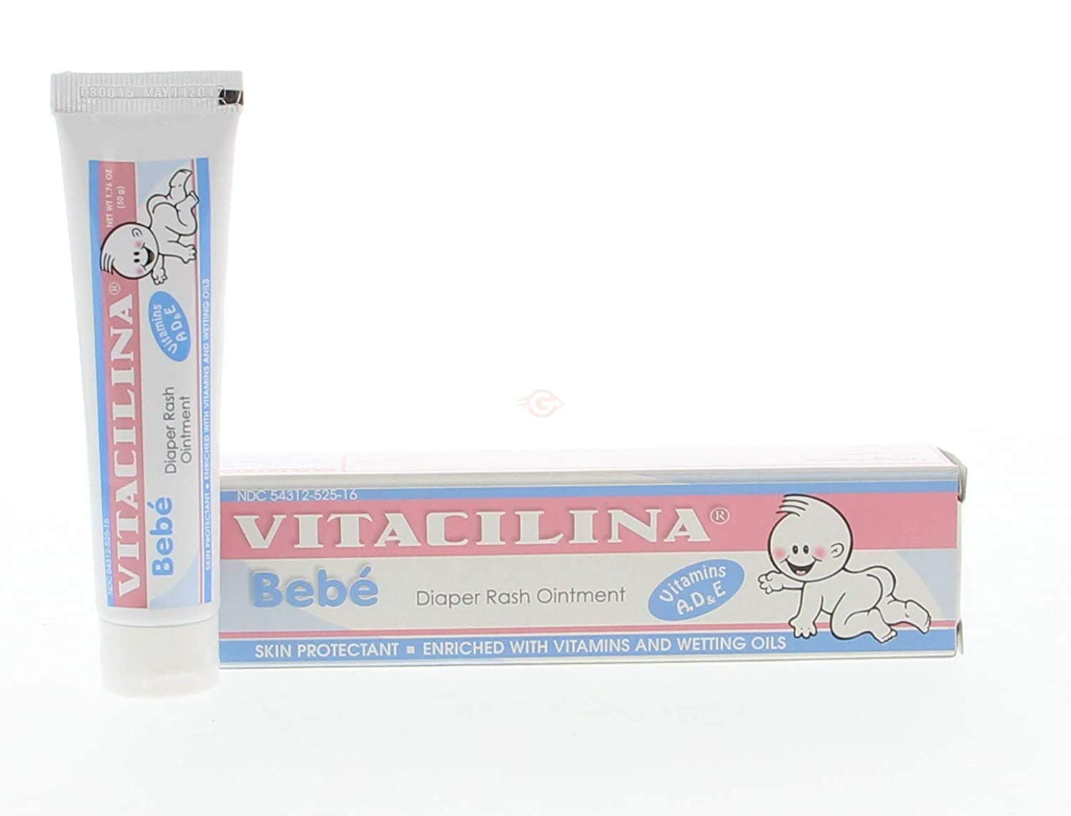 Vitacilina Bebe open-tube dispense enables precise, quick application.