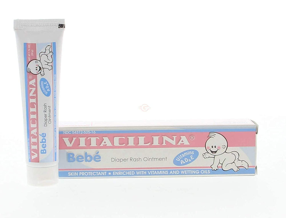 Vitacilina Bebe open-tube dispense enables precise, quick application.
