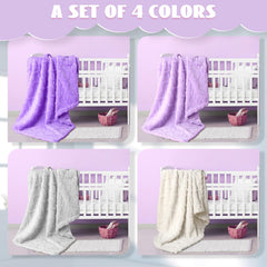 VitalCozy white and gray blankets add decor-friendly warmth.
