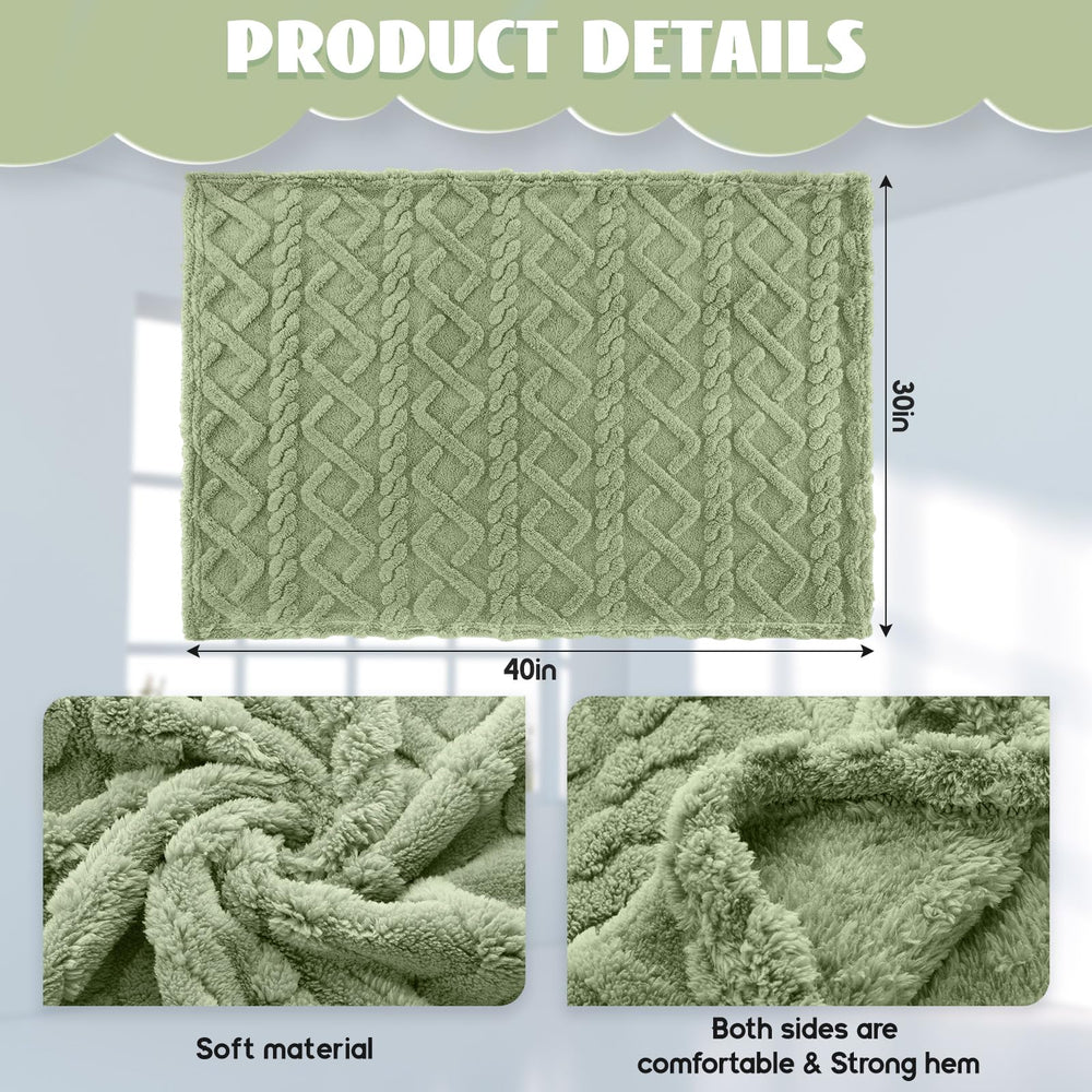VitalCozy blanket pack folded demonstrates easy storage and organization