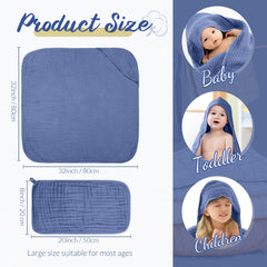 VitalCozy baby washcloth 20x8 offers gentle cleansing and quick drying