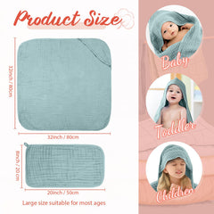 VitalCozy baby washcloth closeup emphasizes gentle texture and effective cleansing for delicate skin.