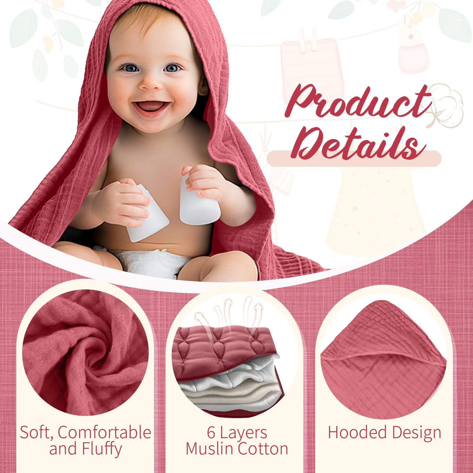 VitalCozy colorful towel pack demonstrating gender neutral options