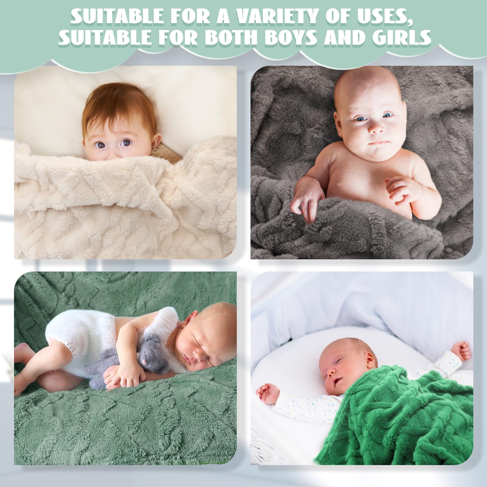 VitalCozy machine-washable baby blanket keeps softness after repeated washes.