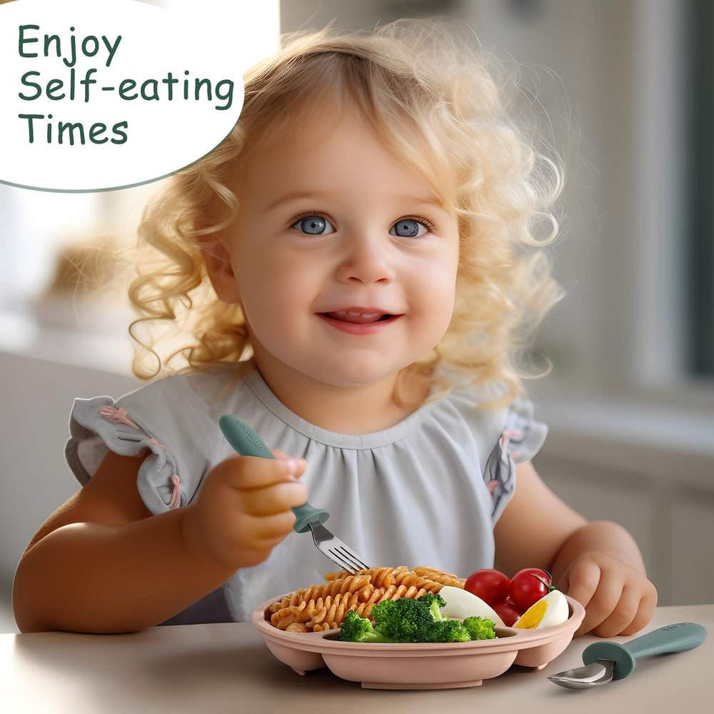 VITEVER dishwasher-safe utensils simplify cleanup after meals.