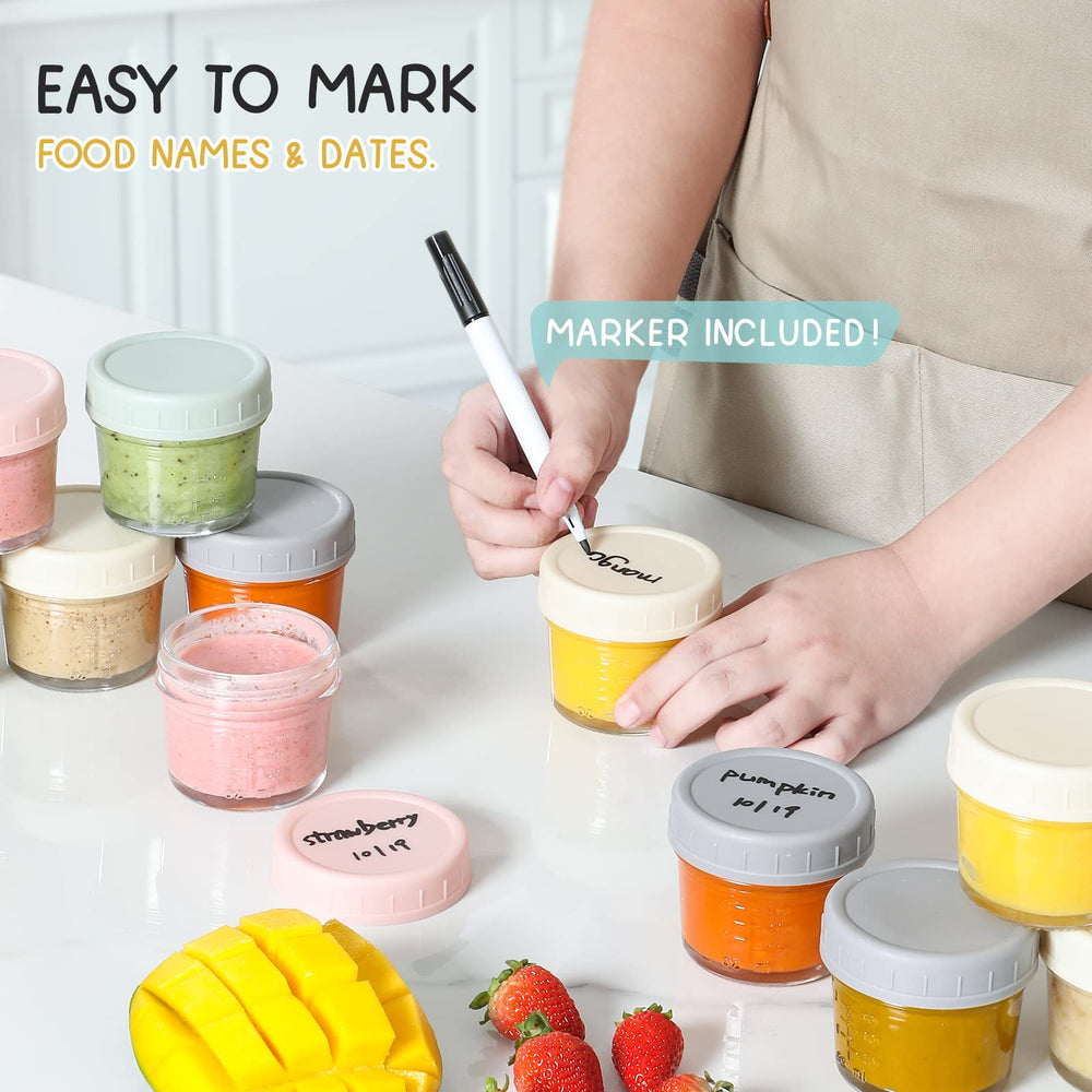 VITEVER marker included for labeling lids with names or dates
