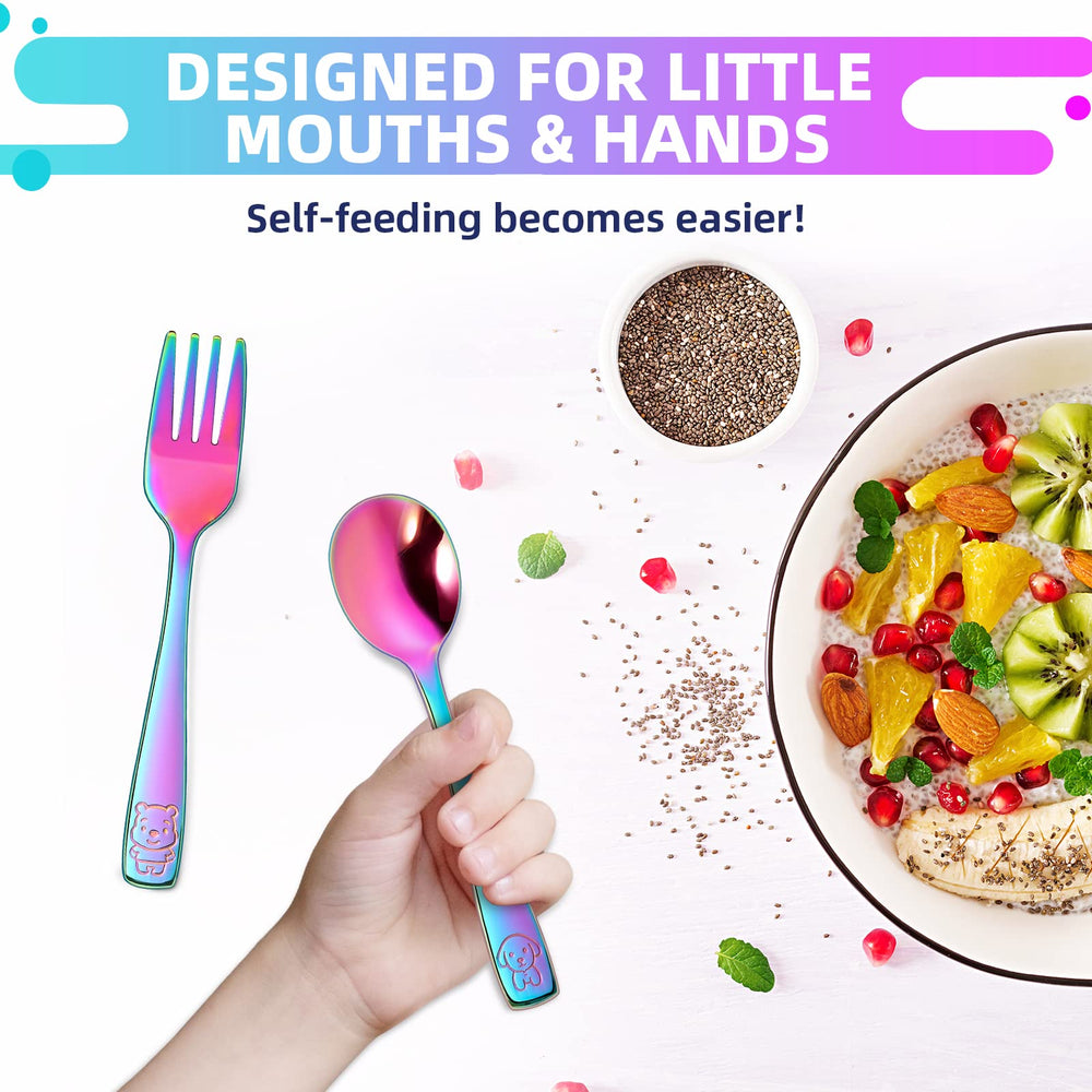VITEVER safe rounded-edge design reduces risk during meals for kids.