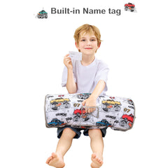 Viviland nap mat brushed-microfiber front for breathable daily naps