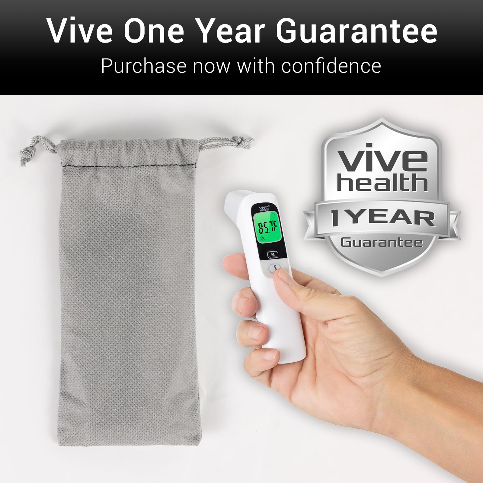 Vive Precision packaging box shows included accessories