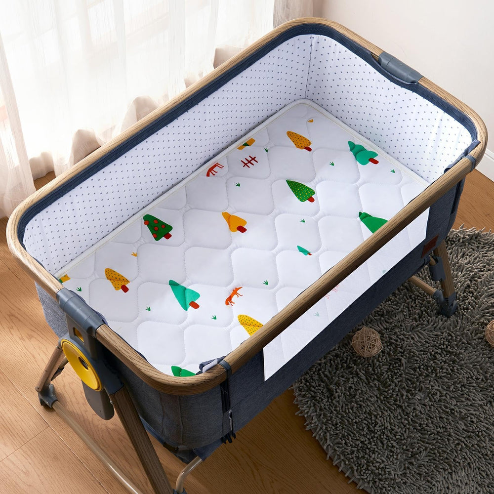 VIVIDVIBEBEARPAS bassinet mattress back waterproof surface protects against spills