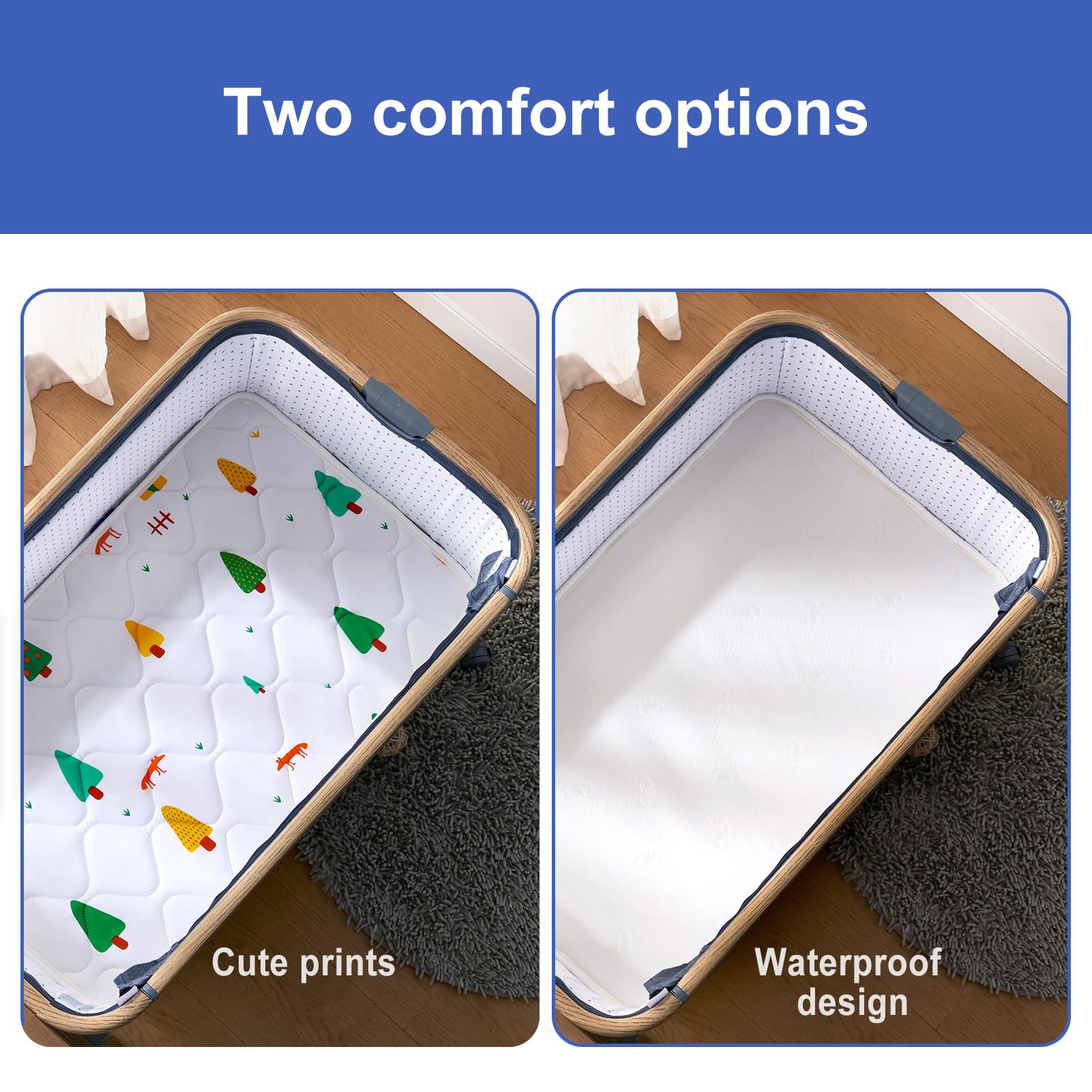 Hypoallergenic foam inside by VIVIDVIBEBEARPAS offers breathable cushioning.