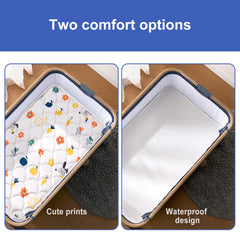 VIVIDVIBEBEARPAS mattress design ensures quiet, disturbance-free naps.