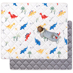 VIVIDVIBEBEARPAS baby play mat odorless foam 47x47 showing generous cushioned surface for infants