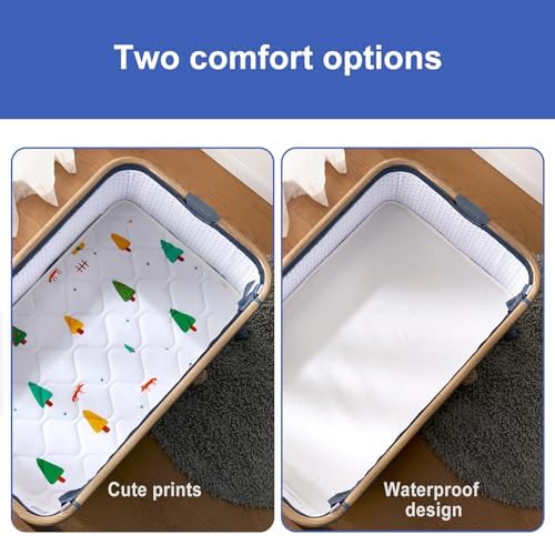 VIVIDVIBEBEARPAS quiet mattress design minimizes disturbance during naps
