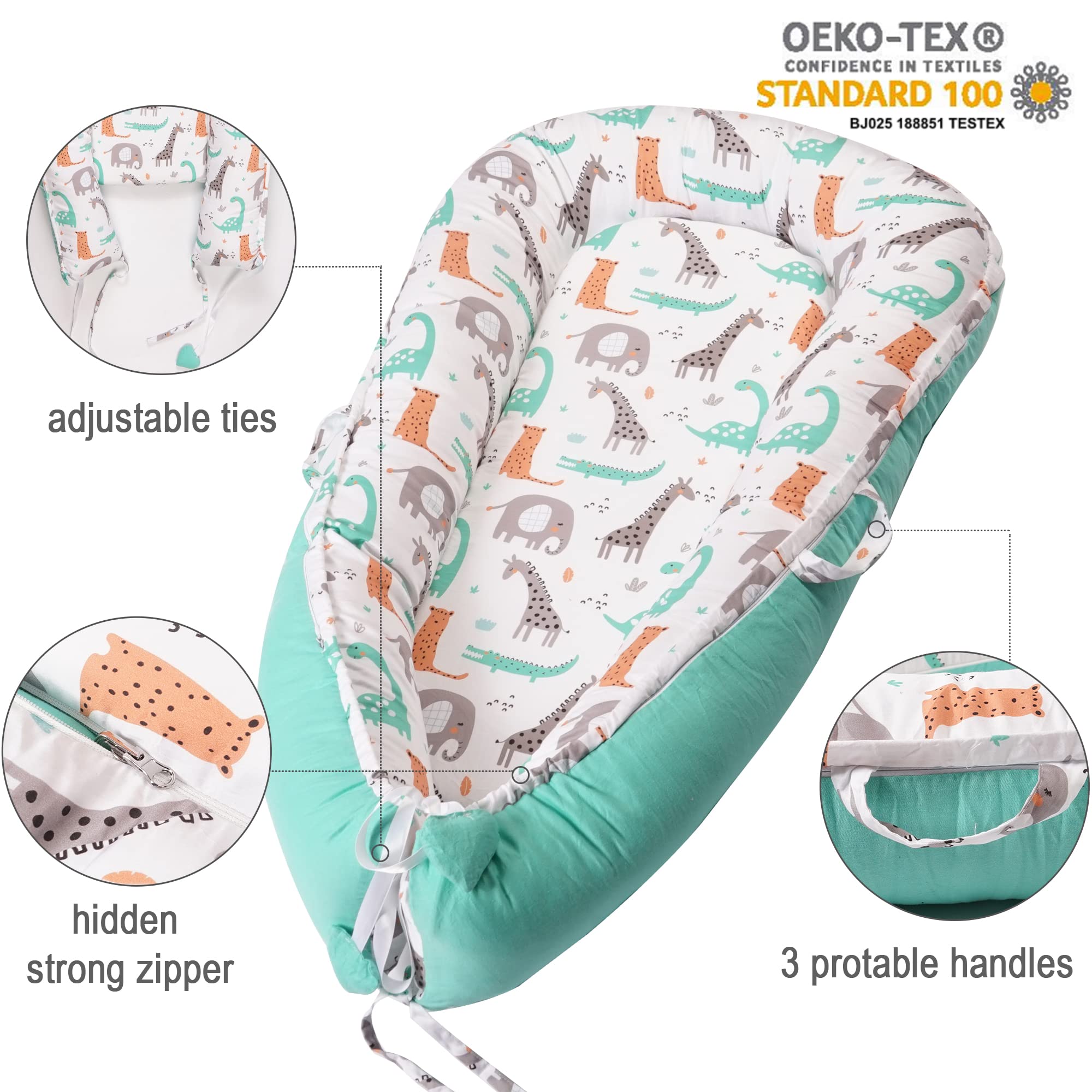 Viviland detachable cover washable feature simplifies cleaning and care