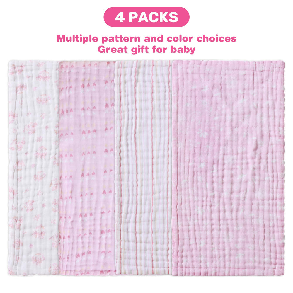 Viviland pink floral set adds cheerful touch to baby care routines.