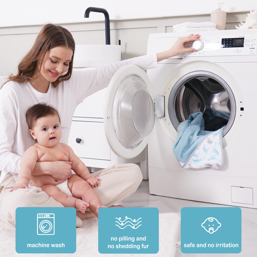 Viviland baby towel set demonstrates multipurpose home use for babies