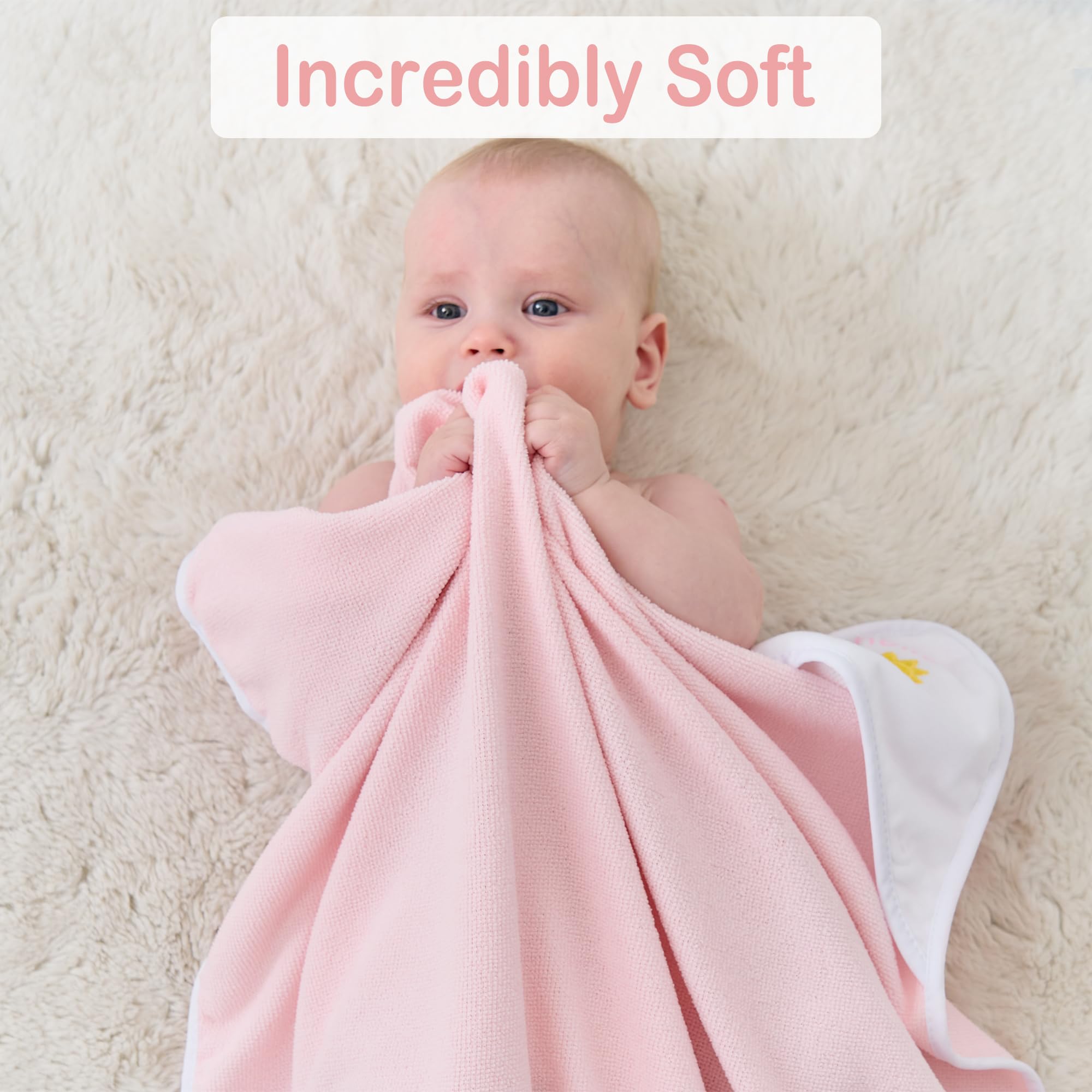 Viviland multipurpose baby towels kit convenient for wipes and burp cloths.
