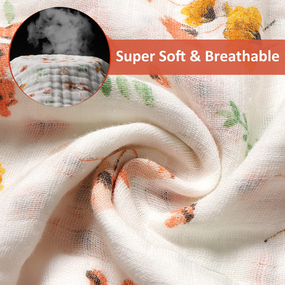 Viviland 10 x 20 inch size keeps baby clean during feeding and drool moments.