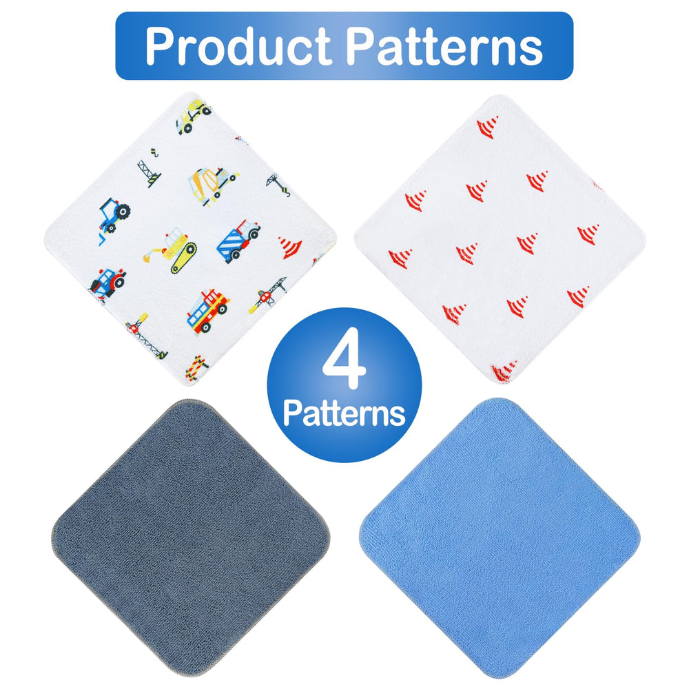 Viviland pattern options washcloths for baby's bath time