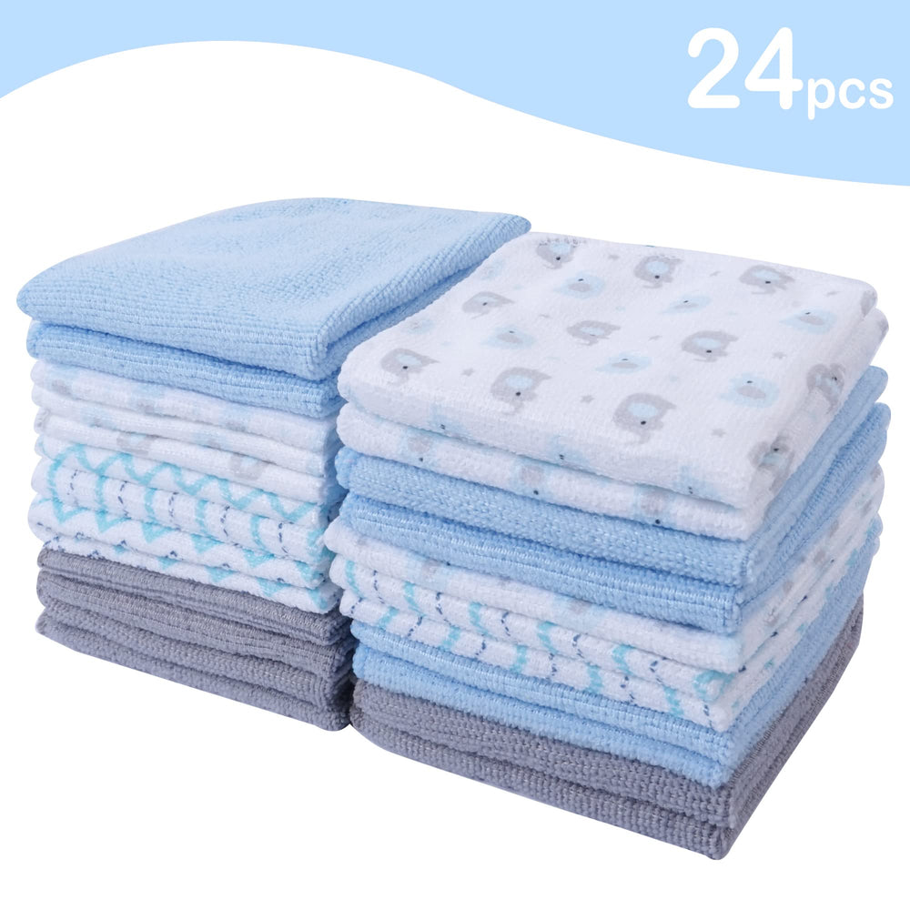 Viviland care instructions showing machine-washable soft washcloths