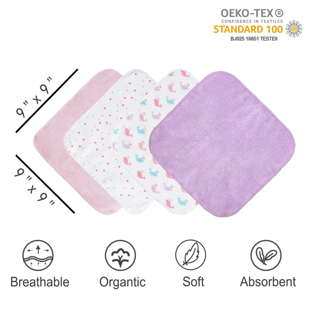 Viviland gift-pack washcloths presented as a thoughtful newborn gift