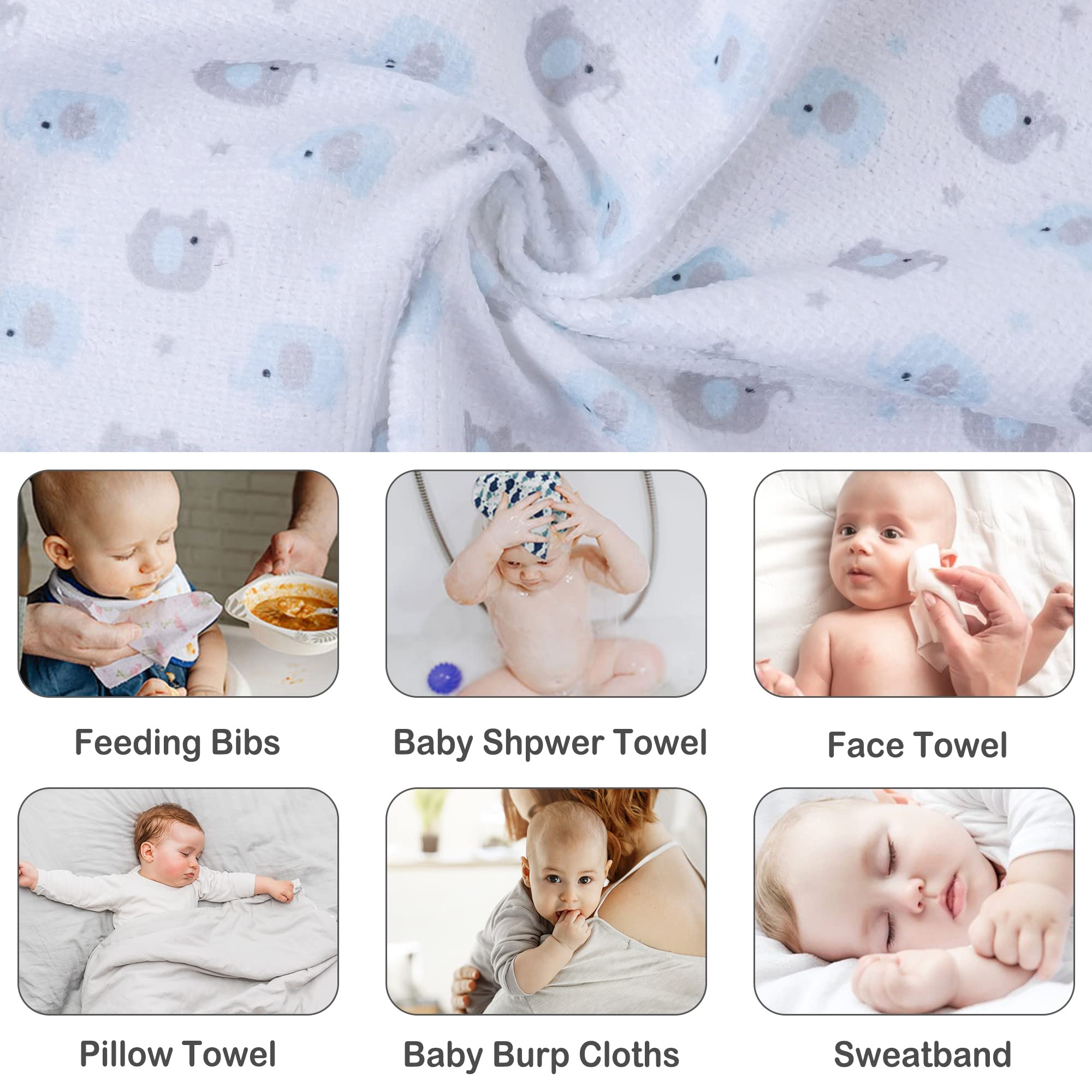 Viviland pattern color variety indicating soft design for baby care
