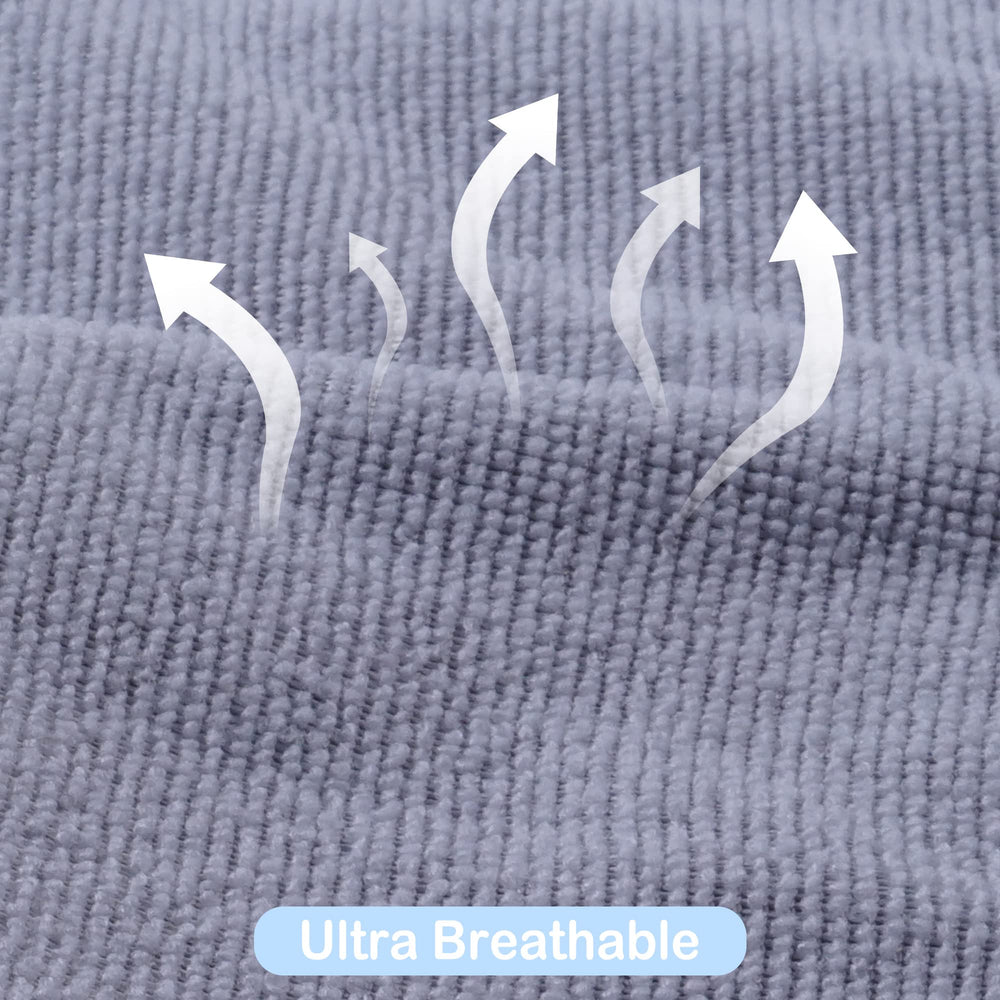 Viviland bath-time routine image showing towel ready for drying and cuddle.