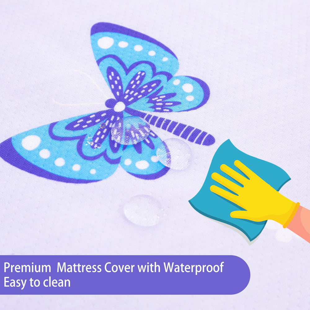 Viviland breathable cover shot demonstrates airflow and odorless design for naps.